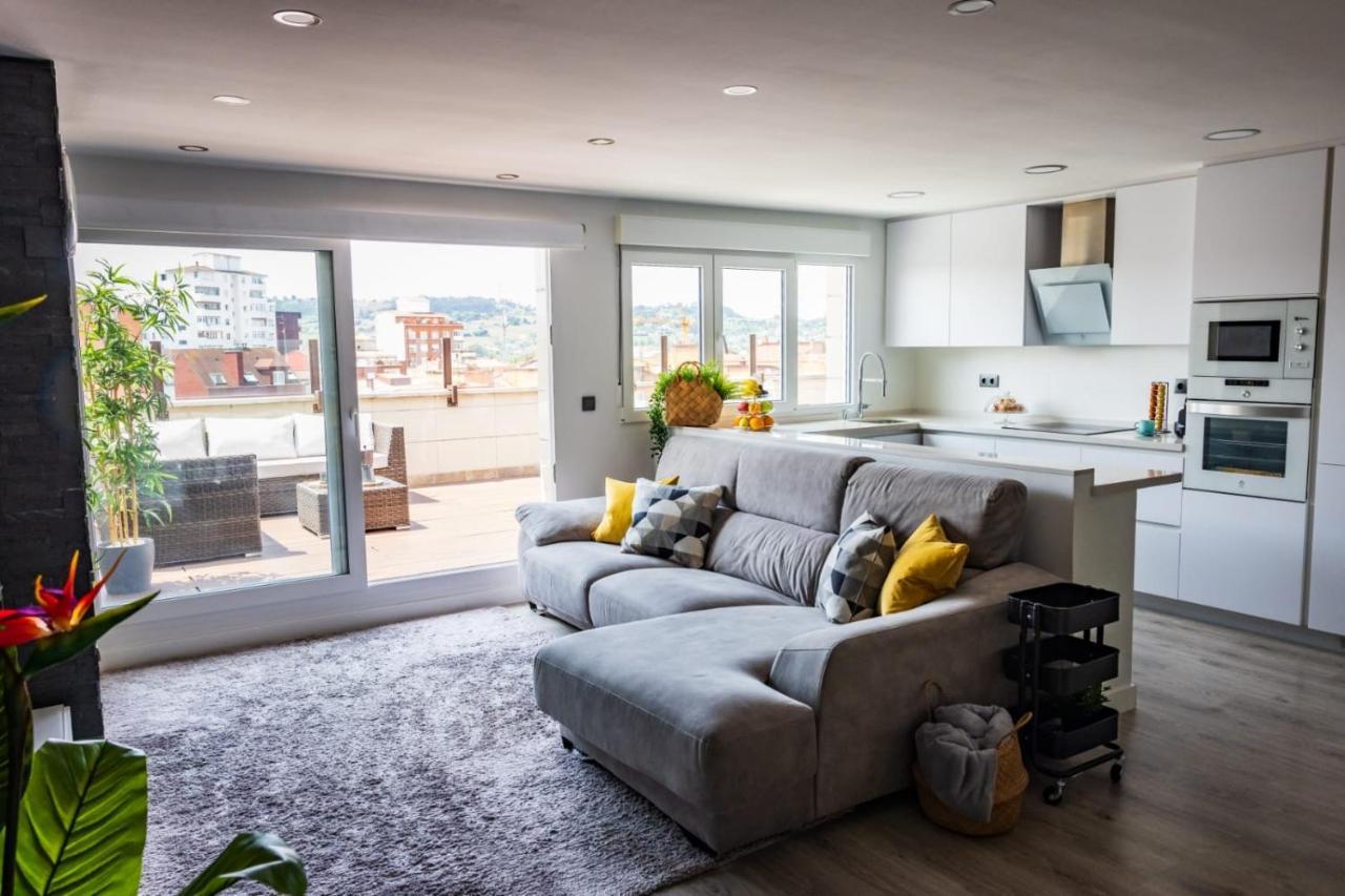 Lujoso Atico Entre 2 Playas Con Garaje, Terraza, Vistas Y Wifi Διαμέρισμα Χιχόν Εξωτερικό φωτογραφία