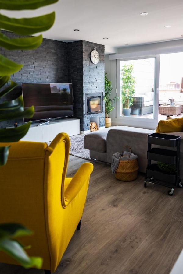 Lujoso Atico Entre 2 Playas Con Garaje, Terraza, Vistas Y Wifi Διαμέρισμα Χιχόν Εξωτερικό φωτογραφία